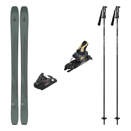Atomic Maverick 96 Cti Adult Skis 2026 with Strive 12 Bindings Ski Package - Bent Chetler Butter