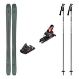 Atomic Maverick 96 Cti Adult Skis 2026 with Strive 12 Bindings Ski Package - Bent Chetler Salmon