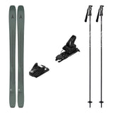 Atomic Maverick 96 Cti Adult Skis 2026 with Strive 12 Bindings Ski Package - Black