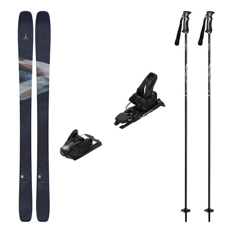 Atomic Maven 88 Cti Womens Skis 2026 with Strive 12 Bindings Ski Package - Black