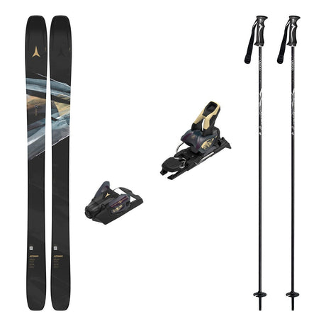 Atomic Maven 94 Cti Womens Skis 2026 with Strive 12 Bindings Ski Package - Bent Chetler Butter