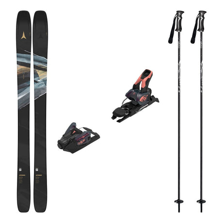 Atomic Maven 94 Cti Womens Skis 2026 with Strive 12 Bindings Ski Package - Bent Chetler Salmon