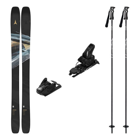 Atomic Maven 94 Cti Womens Skis 2026 with Strive 12 Bindings Ski Package - Black