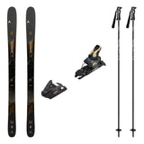 Dynastar M-Pro 94 TI Mens Skis 2026 with Strive 12 Bindings Ski Package - Bent Chetler Butter