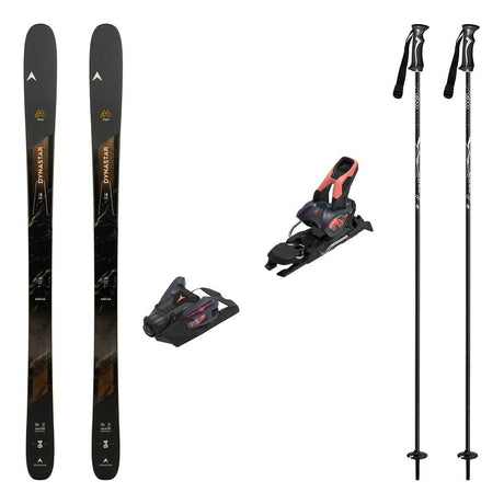 Dynastar M-Pro 94 TI Mens Skis 2026 with Strive 12 Bindings Ski Package - Bent Chetler Salmon