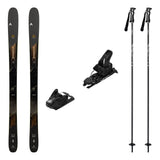 Dynastar M-Pro 94 TI Mens Skis 2026 with Strive 12 Bindings Ski Package - Black