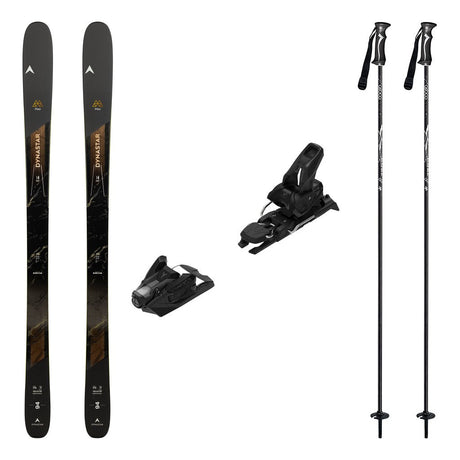 Dynastar M-Pro 94 TI Mens Skis 2026 with Strive 12 Bindings Ski Package - Black