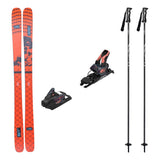 Line Chronic 94 Adult Skis 2026 with Strive 12 Bindings Ski Package - Bent Chetler Salmon