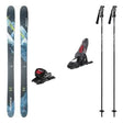 Nordica Enforcer 104 Mens Skis 2026 with Marker Griffon 13 Bindings Ski Package - Anthracite/Black/Red