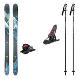 Nordica Enforcer 104 Mens Skis 2026 with Marker Griffon 13 Bindings Ski Package - Anthracite/Black/Red