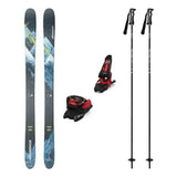 Nordica Enforcer 104 Mens Skis 2026 with Marker Griffon 13 Bindings Ski Package - Black/Red