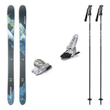 Nordica Enforcer 104 Mens Skis 2026 with Marker Griffon 13 Bindings Ski Package - White
