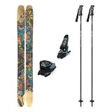 Atomic Bent Chetler 120 Mens Skis 2026 with Marker Griffon 13 Bindings Ski Package - Black/Powder Blue