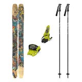 Atomic Bent Chetler 120 Mens Skis 2026 with Marker Griffon 13 Bindings Ski Package - Green/Black