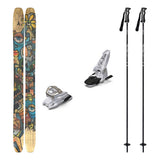 Atomic Bent Chetler 120 Mens Skis 2026 with Marker Griffon 13 Bindings Ski Package - White