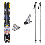 Line Optic 104 Adult Skis 2026 with Marker Griffon 13 Bindings Ski Package - White