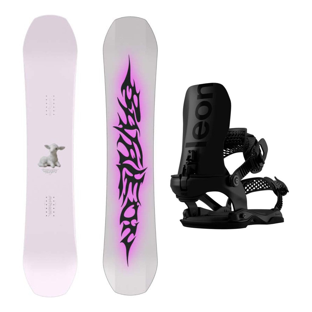 Bataleon Stereo Womens Snowboard 2027 with Blaster AW FASE Bindings Snowboard Package