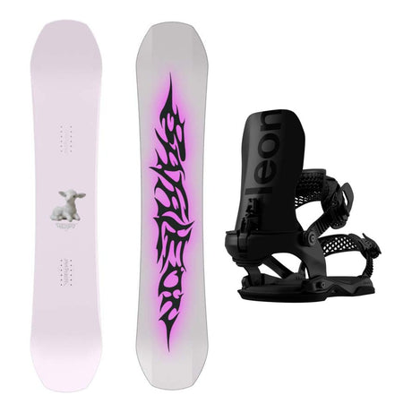 Bataleon Stereo Womens Snowboard 2027 with Blaster AW FASE Bindings Snowboard Package