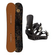 Burton Family Tree Time Thief Adult Snowboard with Cartel Re:Flex Bindings Snowboard Package