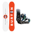 Burton Process Flying V Mens Snowboard with Malavita Bindings Snowboard Package