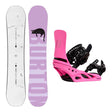 Burton Yeasayer Flying V Womens Snowboard with Lexa X Re:Flex Bindings Snowboard Package