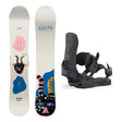Capita Aeronaut Mens Snowboard 2027 with Force Team Bindings Snowboard Package - Black