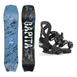 Capita Children of the Pow Kids Snowboard 2027 with Cadet Bindings Snowboard Package - Black