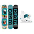 Capita Micro Mini Kids Snowboard 2027 with Cadet One Bindings Snowboard Package