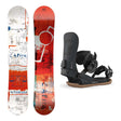 Capita Ultrafear Mens Snowboard 2027 with Strata Bindings Snowboard Package - Black