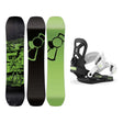 Capita Youth Brigade Mini Kids Snowboard 2027 with Cadet Mini Bindings Snowboard Package - Black