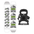 GNU Money S Kids Snowboard 2027 with Bent Metal BMX Bindings Snowboard Package