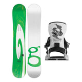 GNU Wagyu Mens Snowboard 2027 with Bent Metal Transfer Bindings Snowboard Package - White