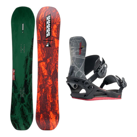 K2 Manifest Adult Snowboard 2027 with Program Bindings Snowboard Package