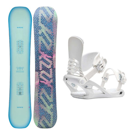 K2 Metropolitan Womens Snowboard 2027 with Cassette Bindings Snowboard Package