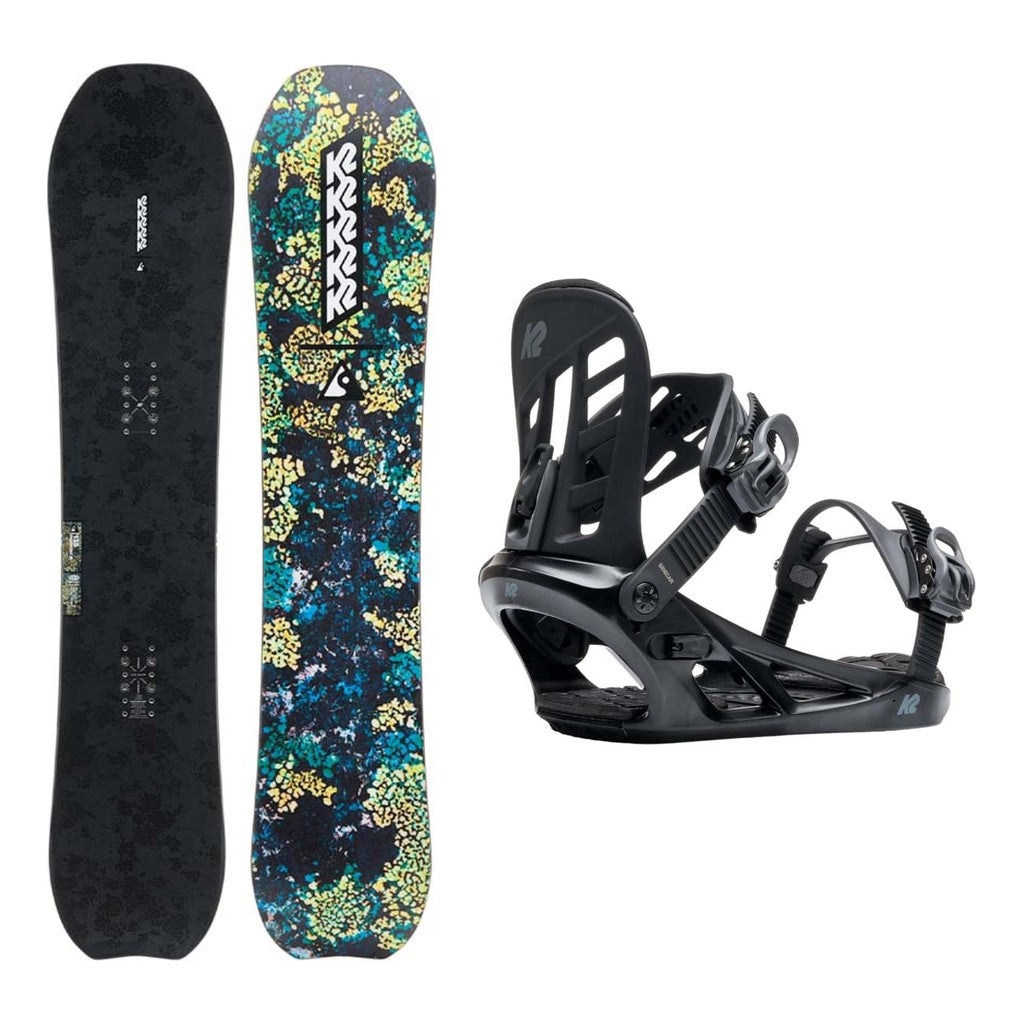 K2 Passport JR Kids Snowboard 2027 with Sidecar Bindings Snowboard Package