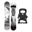 Lib Tech Cold Brew Mens Snowboard 2027 with Bent Metal Joint Bindings Snowboard Package - Black
