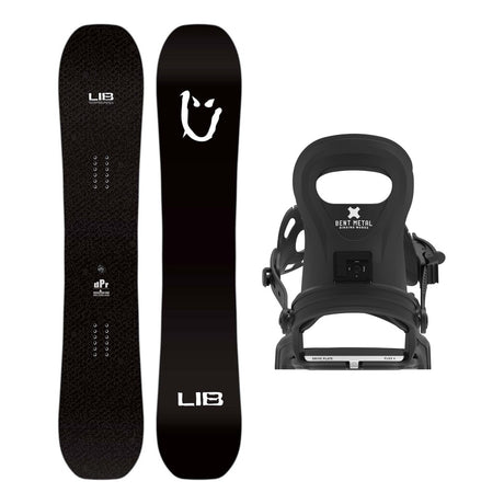 Lib Tech DPR S Kids Snowboard 2027 with Bent Metal BMX Bindings Snowboard Package