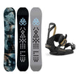 Lib Tech T.Rice Pro Mens Snowboard 2027 with Falcor Bindings Snowboard Package - Black