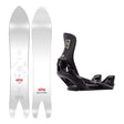 Nitro Cannon Mens Snowboard 2027 with Step-On Bindings Snowboard Package - Black