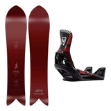 Nitro Fintwin Adult Snowboard 2027 with Step-On Bindings Snowboard Package - OG