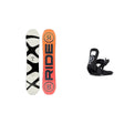 Ride Lowride Youth Snowboard 2027 with Micro Bindings Snowboard Package
