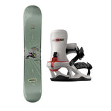 Rome Artifact Mens Snowboard 2027 with Volt FASE Bindings Snowboard Package - Stone