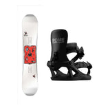 Rome Hype Womens Snowboard 2027 with Volt FASE Bindings Snowboard Package - Black