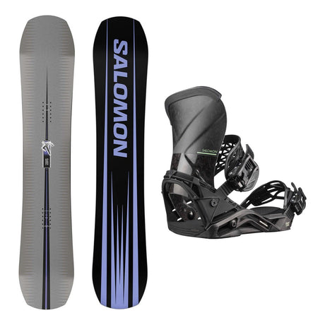 Salomon Assassin Pro Mens Snowboard 2027 with Quantum Carbon Bindings Snowboard Package