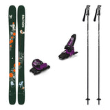 Faction Prodigy 2 Capsule Adult Skis 2027 with Griffon 13 ID Bindings Ski Package - Black/Purple
