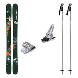 Faction Prodigy 2 Capsule Adult Skis 2027 with Griffon 13 ID Bindings Ski Package - White