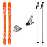 Blackcrows Mirus Cor Adult Skis 2027 with Griffon 13 ID Bindings Ski Package - White