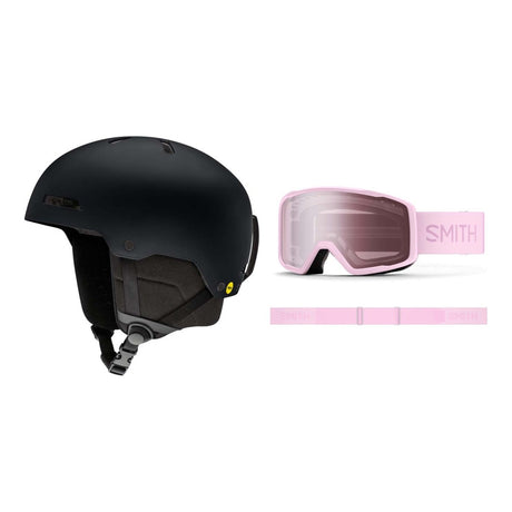 Smith Rodeo MIPS Adult Helmet 2027 with Tribute Goggles Package - Matte Black