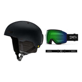 Smith Rodeo MIPS Adult Helmet 2027 with Sequence OTG Goggles Package - Matte Black