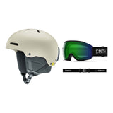 Smith Rodeo MIPS Adult Helmet 2027 with Sequence OTG Goggles Package - Matte Chalk